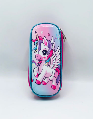 3-in-1 Unicorn Backpack for Girls – Waterproof Pink School Set