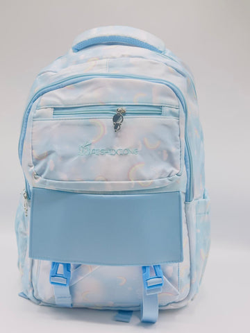 Sky Blue Dream Girls’ School Backpack – Spacious & Stylish