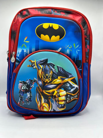 Kids Batman School Backpack – 3D Superhero Bag for Boys