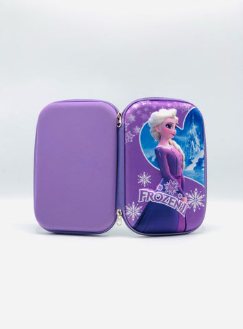 Girls’ Frozen-Themed Pouch – Spacious & Multi-Purpose Design