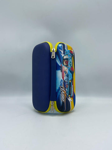 Car Drive Theme Pencil Pouch for Boys – Racing Style Case