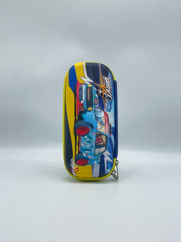 Car Drive Theme Pencil Pouch for Boys – Racing Style Case