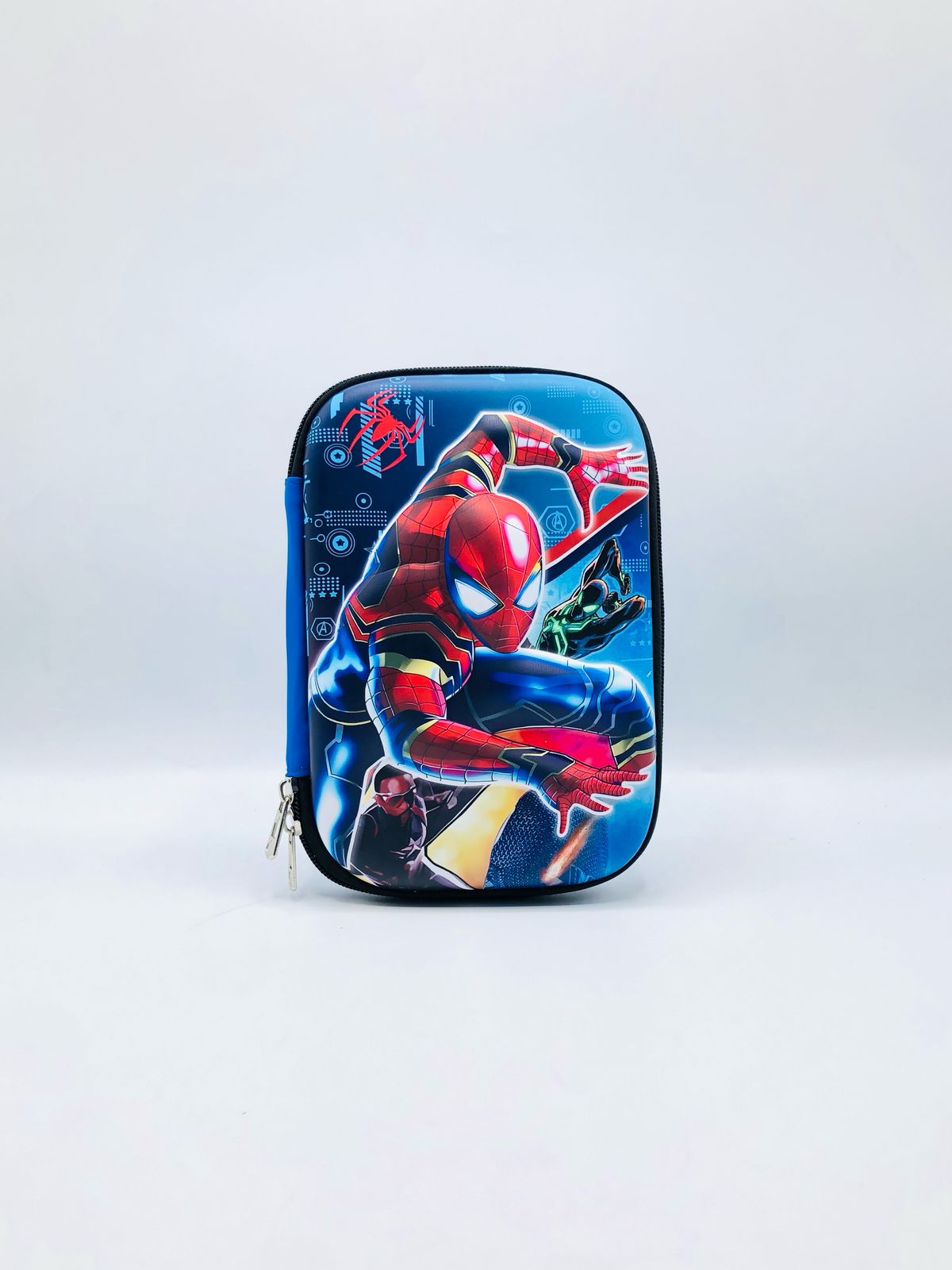 Spider-Man Hard Shell Pencil Case – Durable Fiber Pouch for Kids & Boys