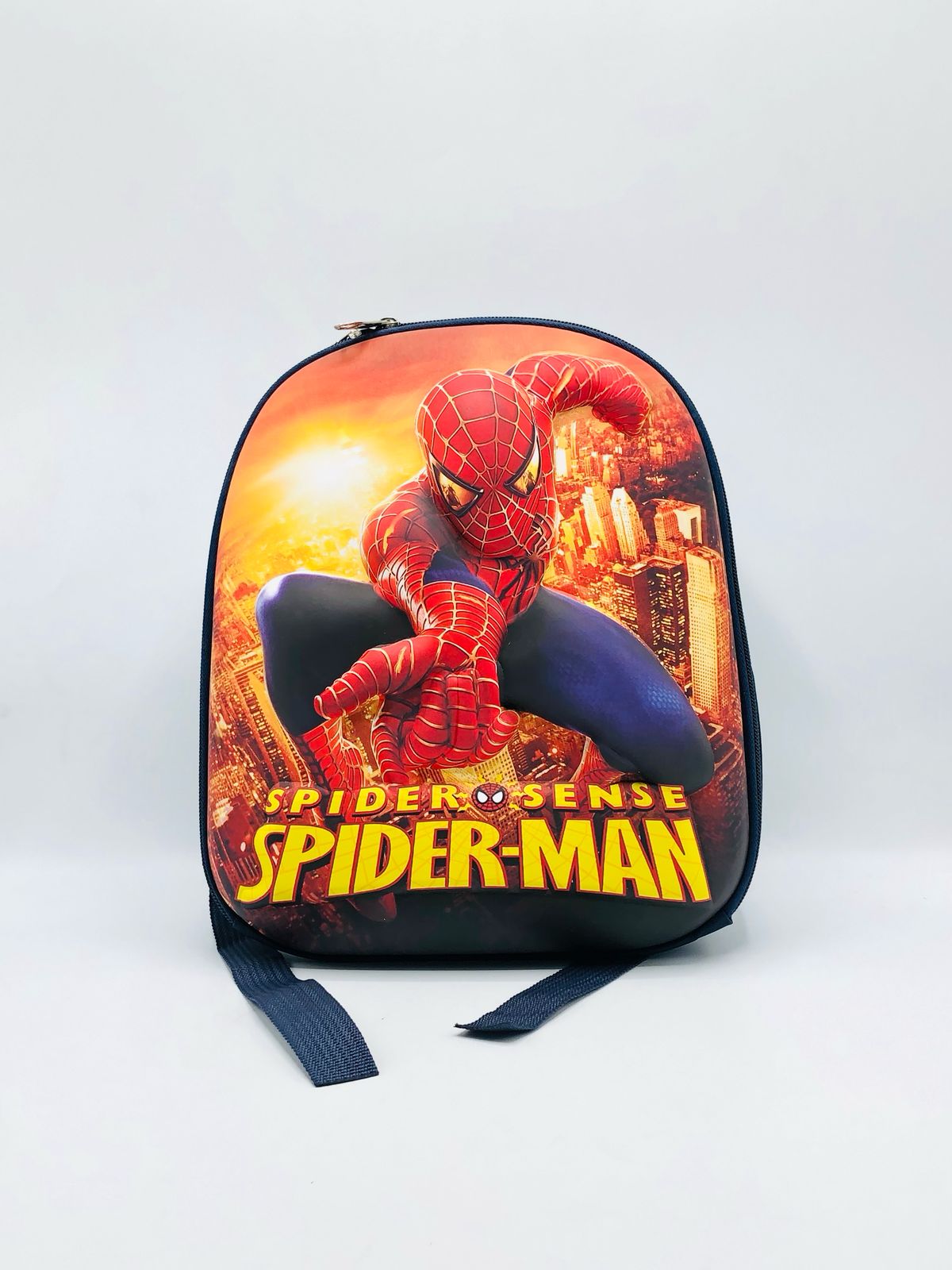 Kids’ Spider-Man 3D Backpack – Hard Shell Avengers Bag for School & Picnic
