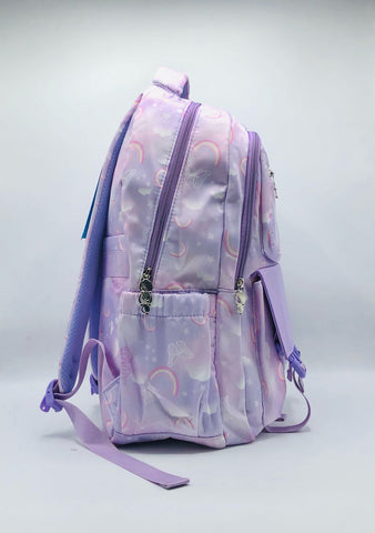Sky Blue Dream Girls’ School Backpack – Spacious & Stylish