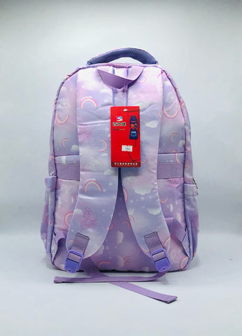Sky Blue Dream Girls’ School Backpack – Spacious & Stylish