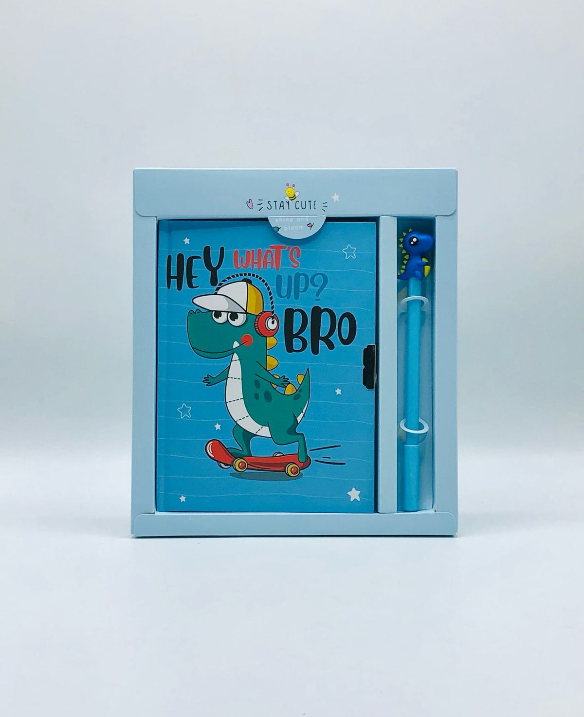 Notebook Set Boy Dyno Adventure Notebook & Pen Set for Boys – CopyPencil.pk