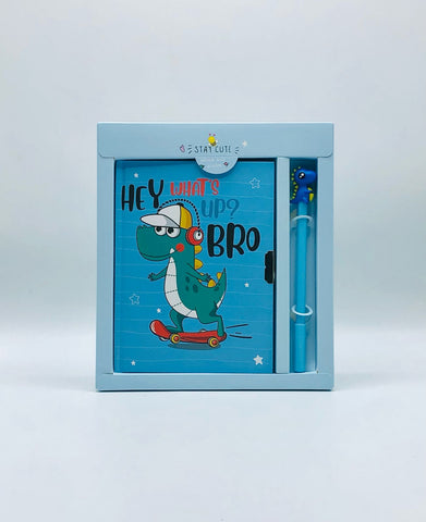 Dyno Adventure Notebook & Pen Set for Boys