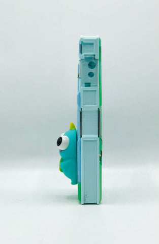 Double‑Sided Dino Silicone Geometry Box with Sharpener