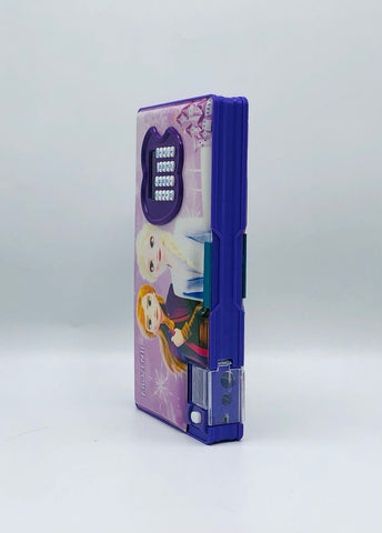 Frozen Double-Sided Magnetic Geometry Box With Calculator For Girls