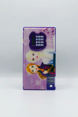 Frozen Double-Sided Magnetic Geometry Box With Calculator For Girls