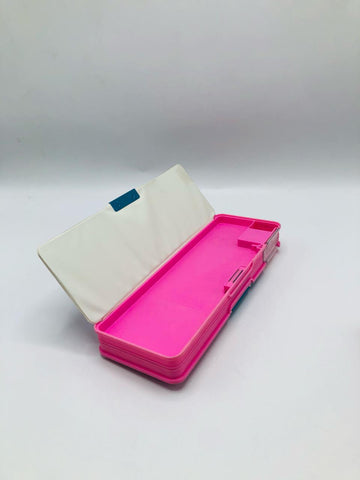 Frozen Magic Geometry Box – Dual-Sided with Magnetic Closure & Sharpeners