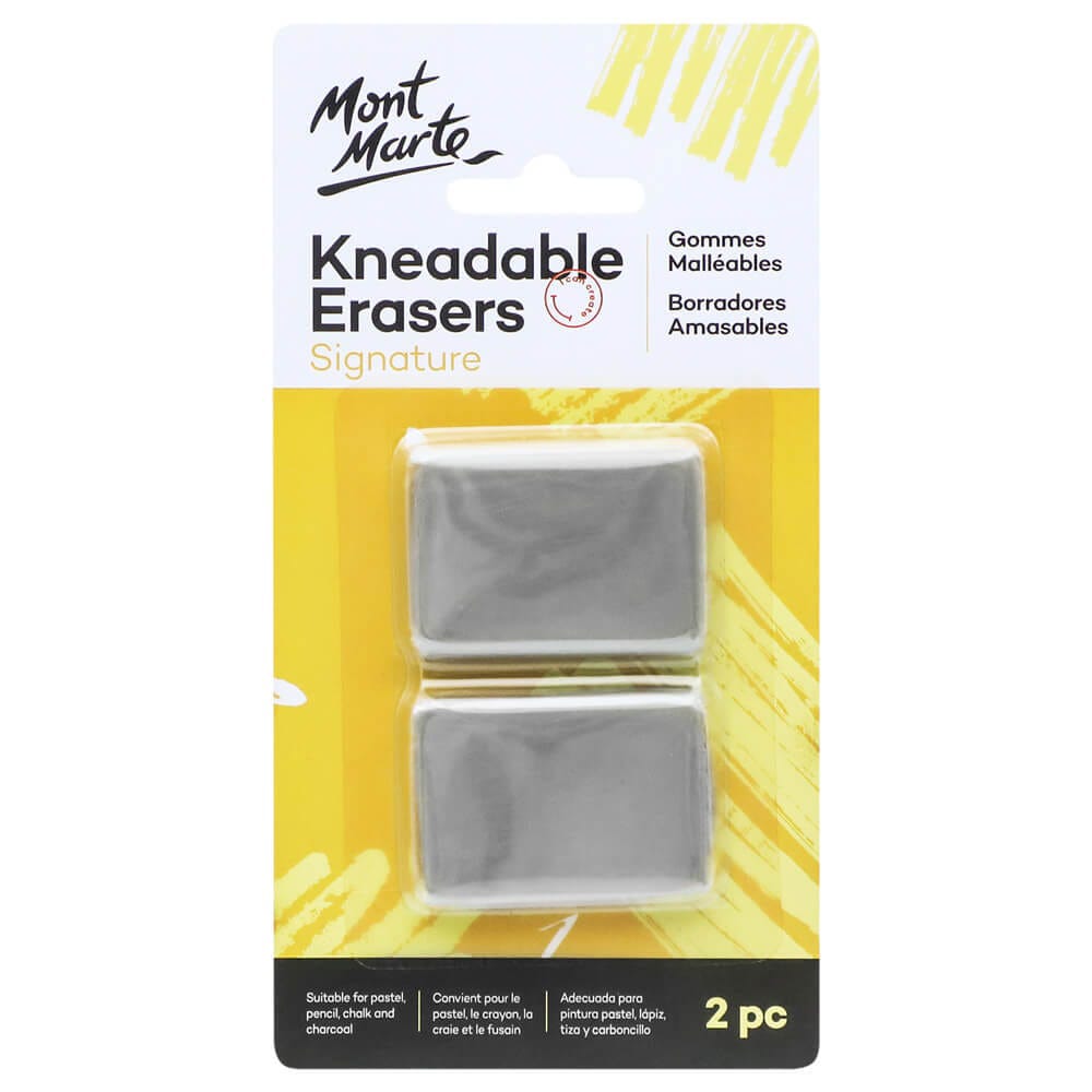 Mont Marte Kneadable Eraser – Precision Erasing for Sketching & Drawing