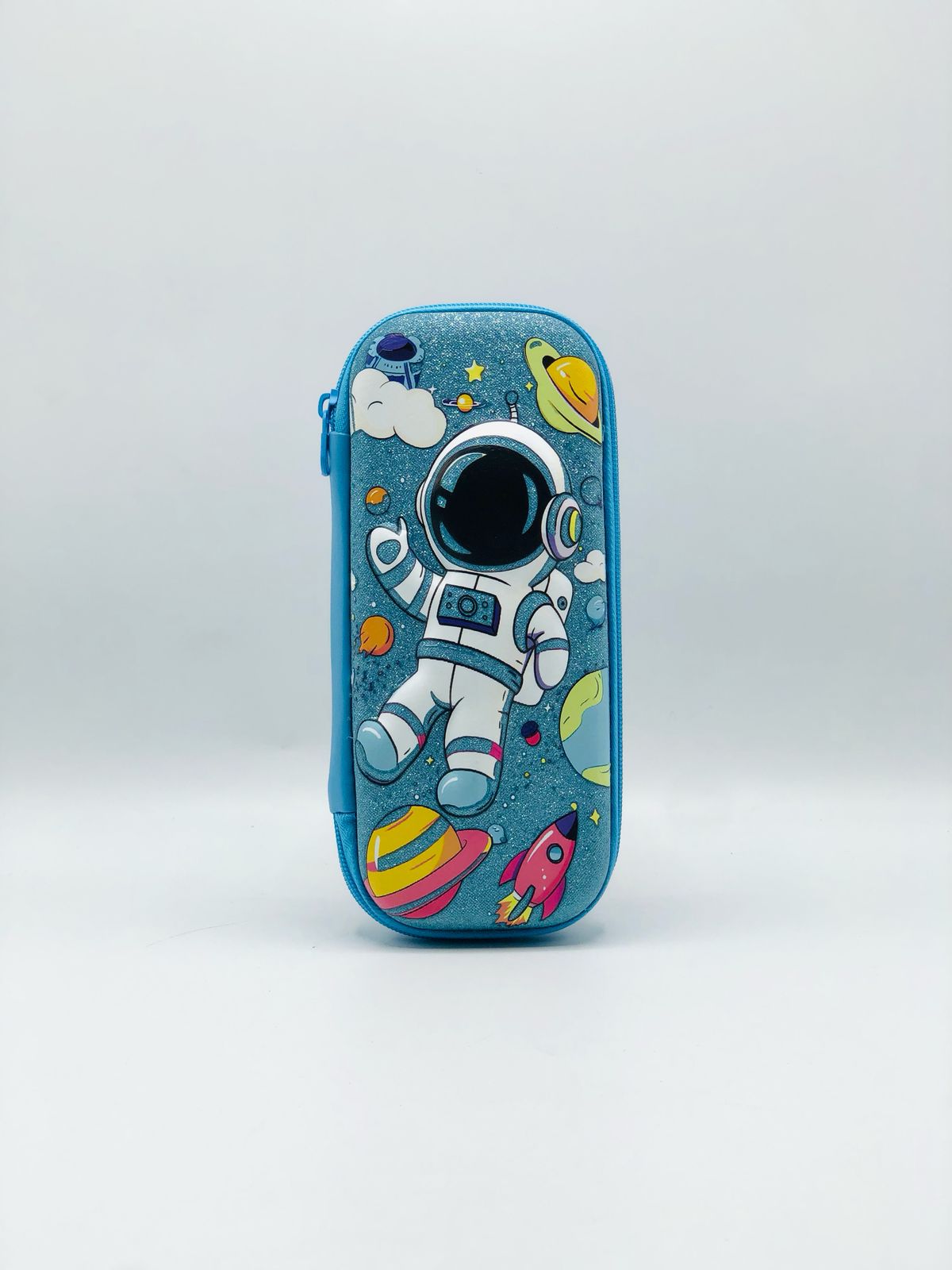 Space Sparkle Pencil Case – Hard Shell & Spacious Design for Boys