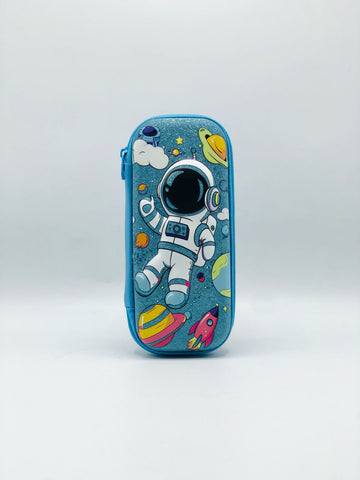 Space Sparkle Pencil Case – Hard Shell & Spacious Design for Boys