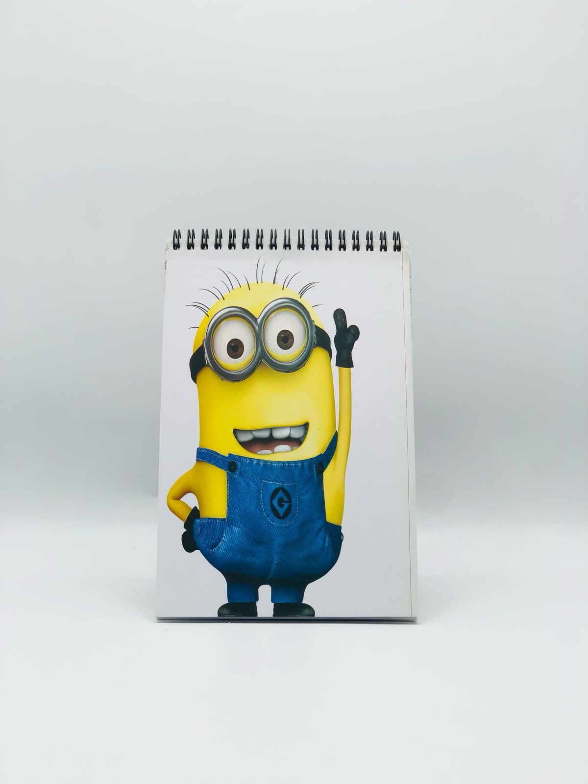 Minion Character Pad A5, Spiral Ring Binding Writing Pad, Notepad, Premier Quality