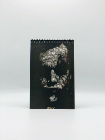 Joker Design Pad A5, Spiral Ring Binding Writing Pad, Notepad, Premier Quality