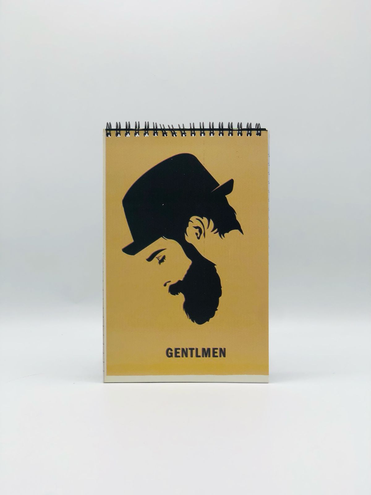 String Binding Notepad Gentlman Design Pad A5, Spiral Ring Binding Writing Pad, Notepad, Prem ...