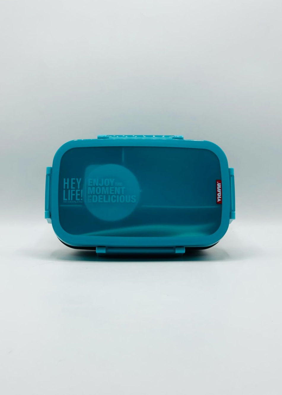 Uissbia Leak-Proof Lunch Box – 2-Compartment Plastic Food Container with Ample Capacity