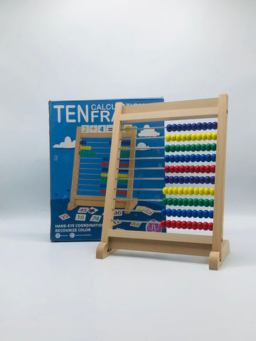 Abacus Color Bead Calculating Frame | Kids Educational Color Calculation Frame | Educational Toys for Kids