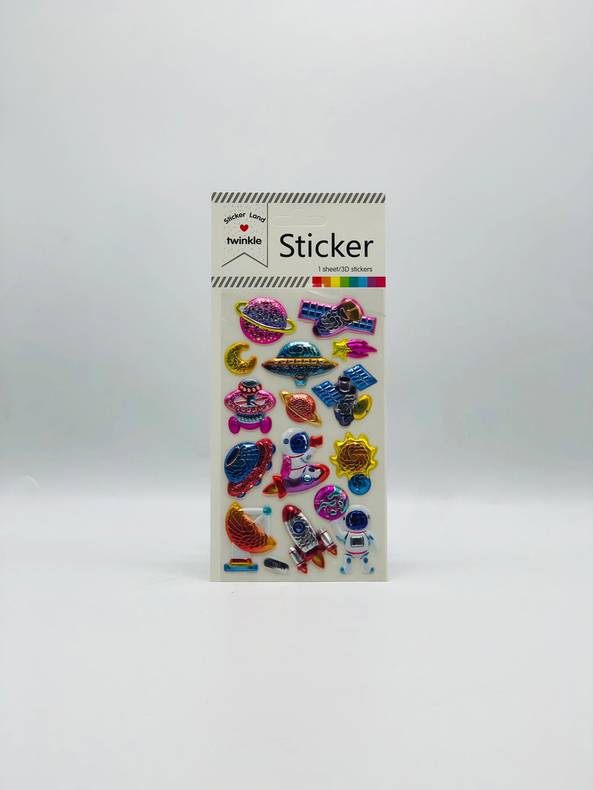 Galaxy Space Stickers – Vibrant Astronaut & Planet Decals