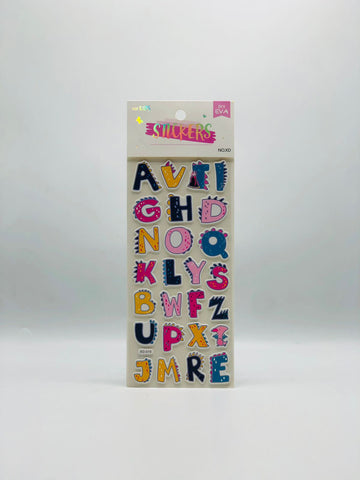 ABC Learning Stickers – Fun & Educational Alphabet Decals