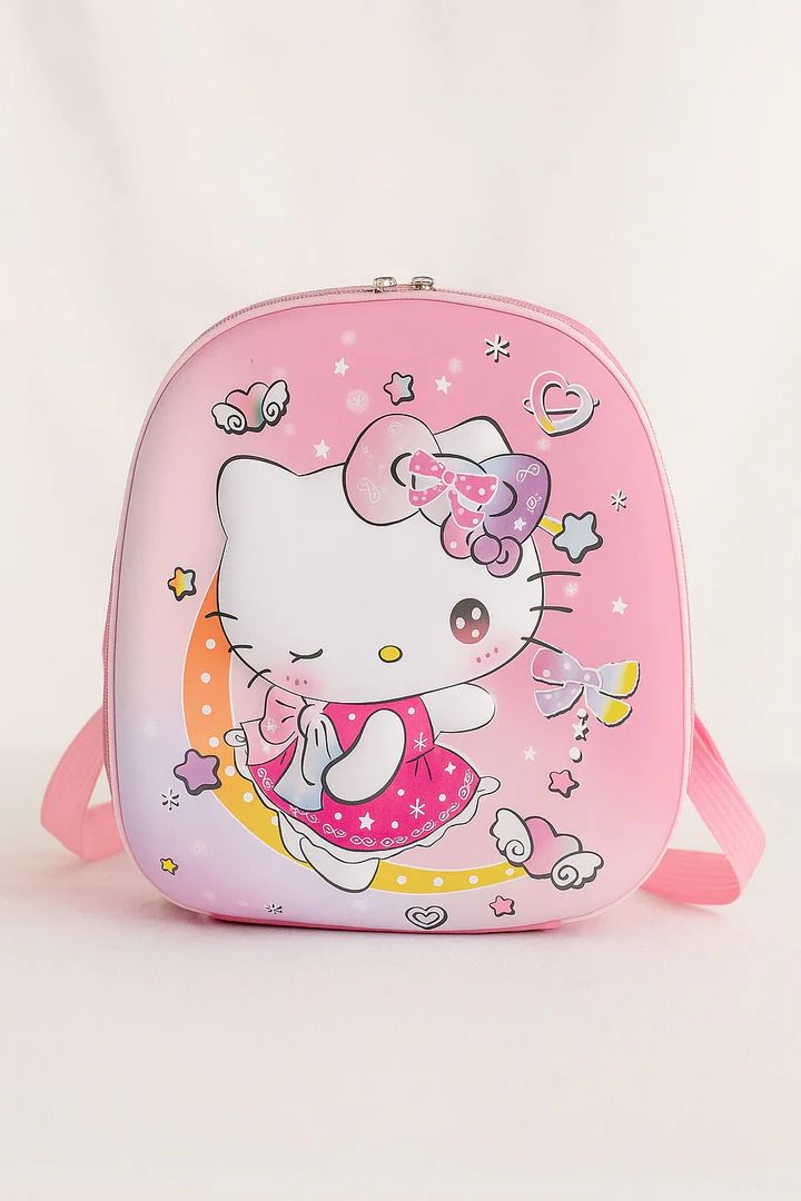 Kitty Themed Kids School Backpack – Lightweight & Durable