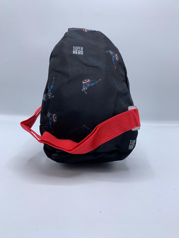 Captain America Superhero Avengers Kids School Backpack with Red Strap
