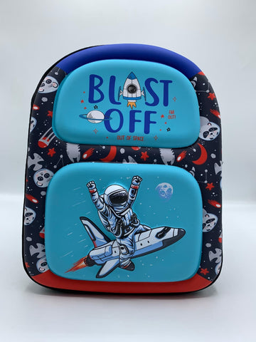 Blast Off Astronaut Kids Backpack – Space Theme School Bag