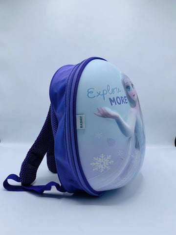 Frozen Elsa Hard Shell Girls Backpack – Kindergarten & School Bag