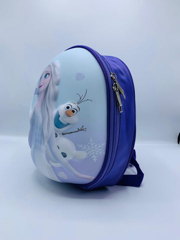 Frozen Elsa Hard Shell Girls Backpack – Kindergarten & School Bag