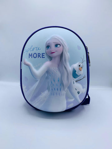 Frozen Elsa Hard Shell Girls Backpack – Kindergarten & School Bag