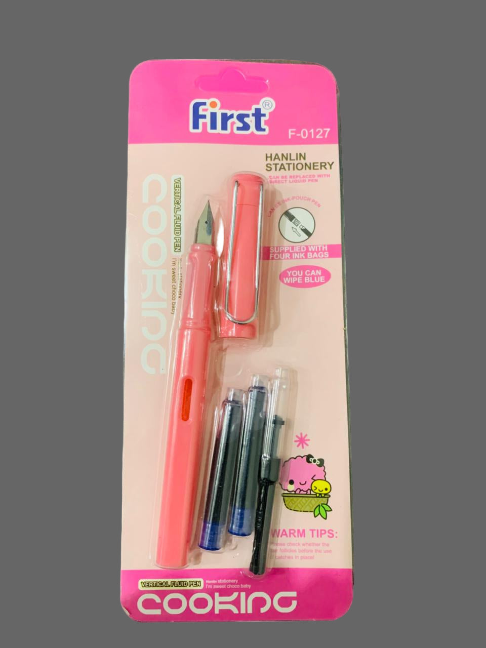 Fountain Ink Pen | Stylish Transparent Pen