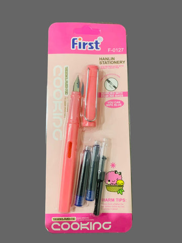 Fountain Ink Pen | Stylish Transparent Pen