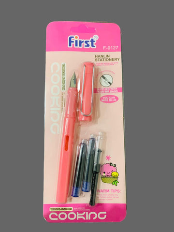 Fountain Ink Pen | Stylish Transparent Pen