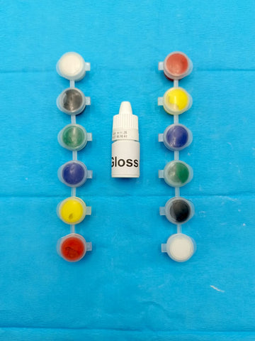 Transport Vehicles Coloring Molds Kit for Kids – DIY Paint Activity Set