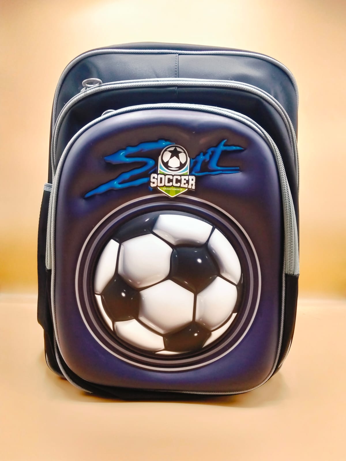 Football Bashly Stylish Shoulder School Bag For Boys
