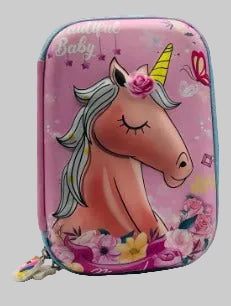 Magical 3D Unicorn Hardtop Pencil Case / Stationary Pouch