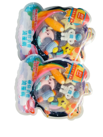 Fancy Space Eraser Set