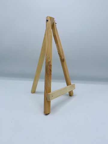 Wooden Canvas Stand 12 x 6 Inches – Mini Tabletop Display Easel for Painting & Decoration