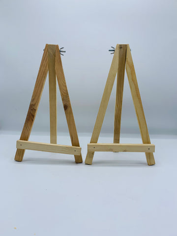 Wooden Canvas Stand 12 x 6 Inches – Mini Tabletop Display Easel for Painting & Decoration