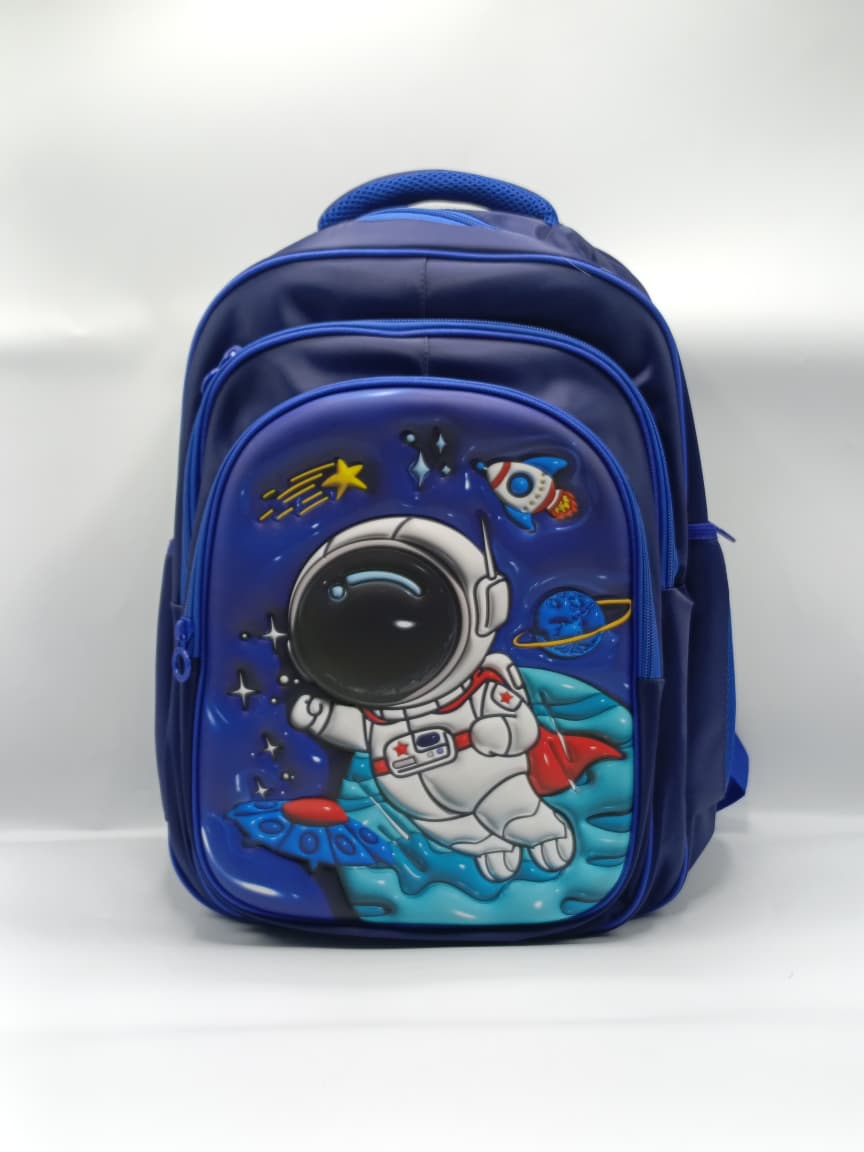 BASHLY Astronaut Space Theme Kids Backpack for Boys – School & Travel Bag