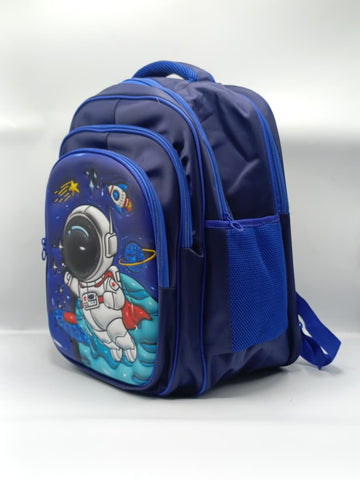 BASHLY Astronaut Space Theme Kids Backpack for Boys – School & Travel Bag