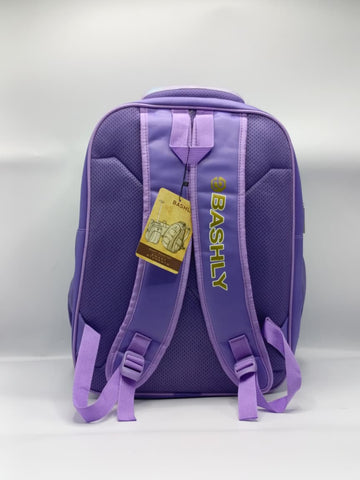 BASHLY Sofia Theme Backpack – Cute Girls Kids School & Travel Bag
