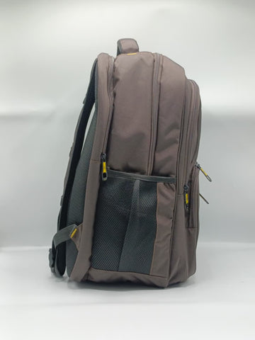 Caterpillar Brown School Backpack 18 inch– Stylish Multipurpose Bag for Boys & Girls