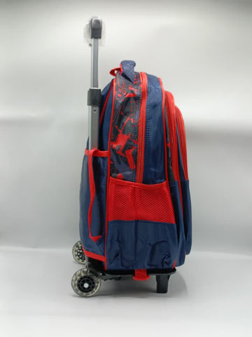 3-in-1 Monster Truck Detachable Trolley Bag Set for Boys – Trolley School Bag, Lunch Bag & Pencil Case