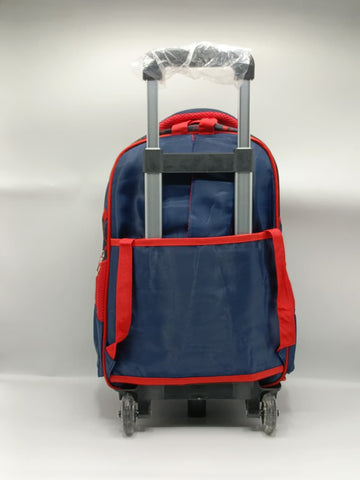 3-in-1 Monster Truck Detachable Trolley Bag Set for Boys – Trolley School Bag, Lunch Bag & Pencil Case