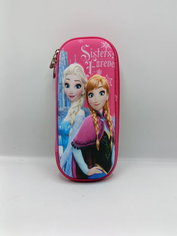 Frozen Sisters Forever Stationery Pouch – Elsa & Anna Pencil Case for Girls