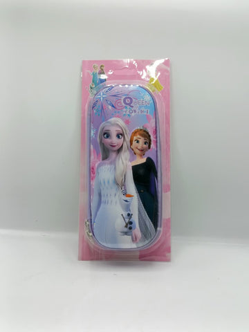 Frozen Queen of Snow & Ice Stationery Pouch – Elsa, Anna & Olaf Pencil Case for Girls