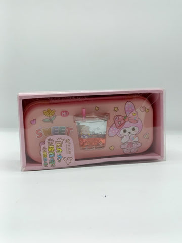 Sweet Bunny 3D Pencil Pouch for Girls – Cute Bunny Theme School Pencil Case